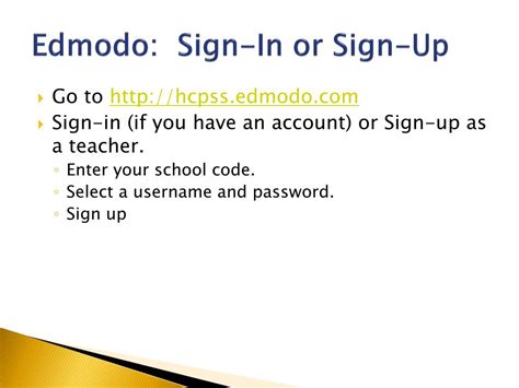 edmodo sign in.